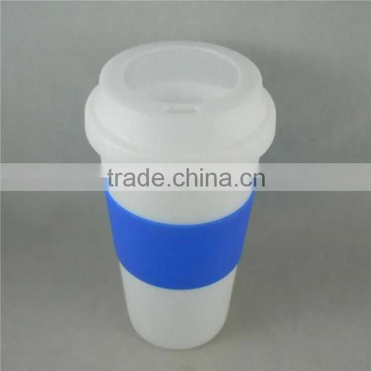 2015 newly good quality silicone stainless steel coffee cup set