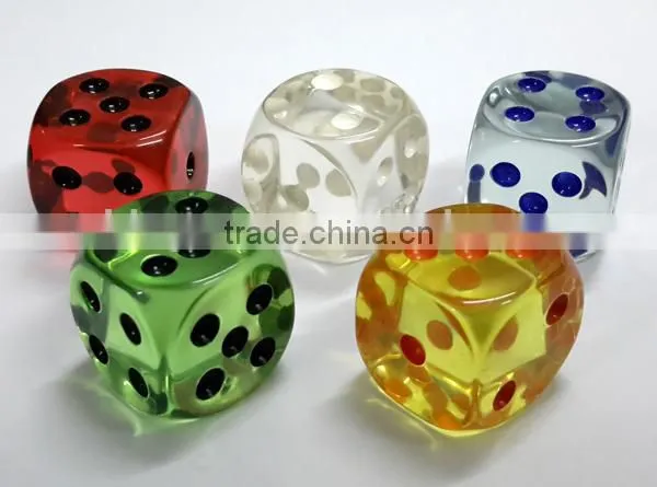 High quality make plastic dice