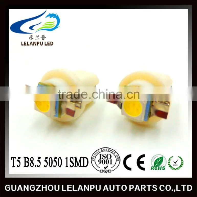 factory price hot sale auto interior led indicating lampled 12v T5 B8.5 5050 1smd car led light