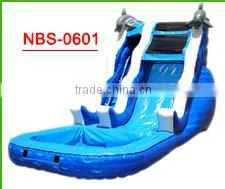 New Point Cheap inflatable double water slides, water slide for inflatable pool