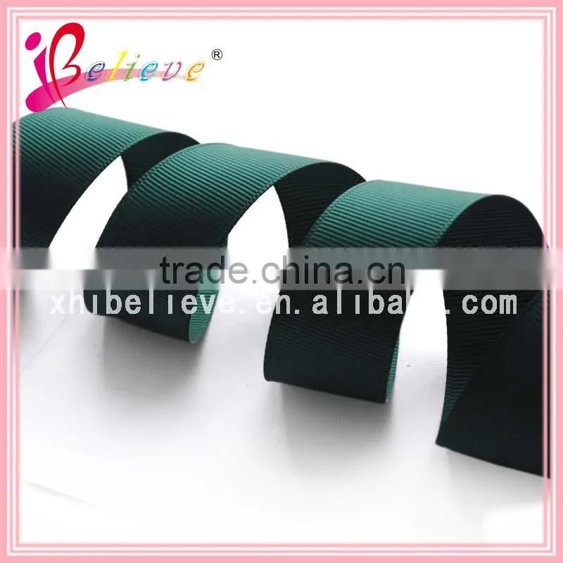 Wholesale fashionable grosgrain material solid classic simple ribbon