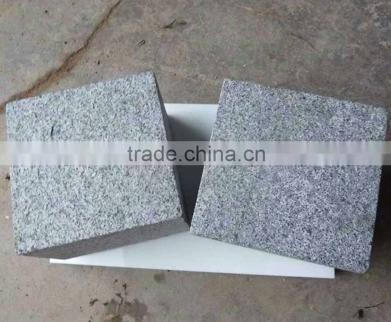 Black Granite Cube Stone