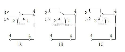 Automotive relays mini PCB relay 6 pin 7pin12V 40A WM656