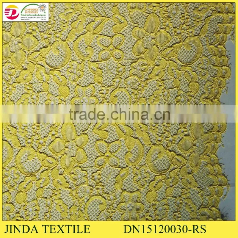 Lace Product Type and Eco-Friendly Feature Purple Guipure Lace Fabric