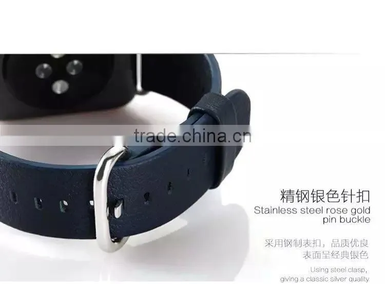 X-Level Elite Series Genuine Leather Watch Band For iWatch Wrist Strap For 38MM Apple Watch MT-4038