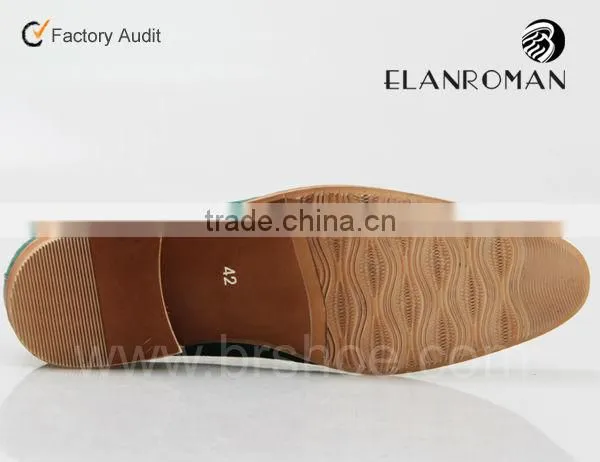 The newest cow suede leather dress men shoes