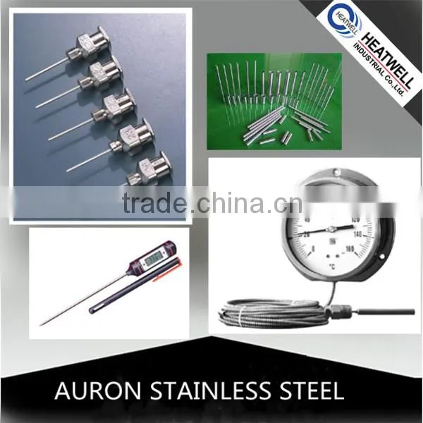 AURON/HEATWELL oil coiled tubing /420 stainless steel tube gals/decoration tubes