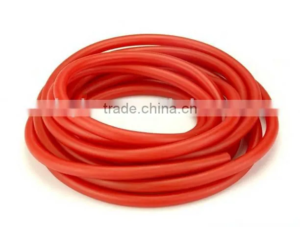 Exercise colored latex tubing