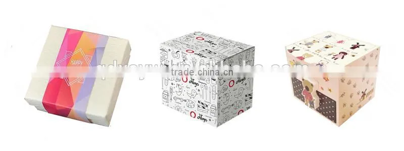 Custom Colorful Small Paper Box For Food