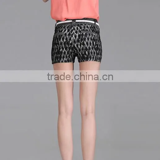 Produce Hot Sale Office Black Women Mma Shorts