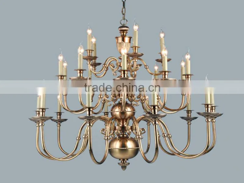 high technology brass pendant lamp classical for hotel