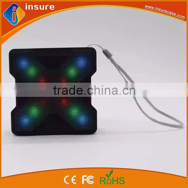 cheap mini mp3 speaker bluetooth led light