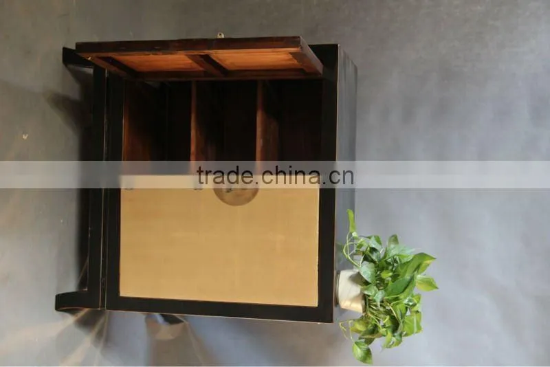 Chinese antique reproduction golden cabinet