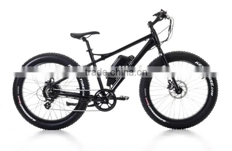 26 Inch Good Quality 7 Speed Aluminum Hub Drive Electric Fat Mountain Bike