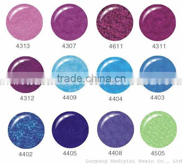 Pearl color UV gel pretty professional beauty nail art