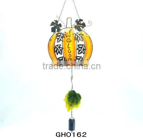 25" Metal pumpkin decoration pumpkin pendant decoration