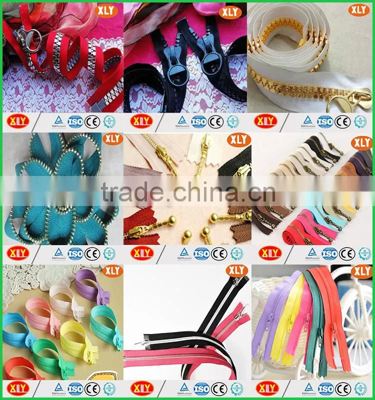 high quality single row colorful diamond custom puller rhinestone zipper