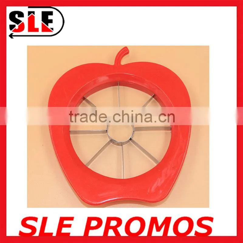 New Product Custom Logo Imprinted Metal Stainless Steel Apple Cutter,Easy Use Wholesale High Quality Plastic Apple Cutter Slicer