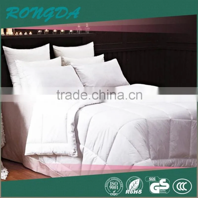 cotton quilts made, jacquard feather quilt, high quality goose down quilt/comforter/ duvet