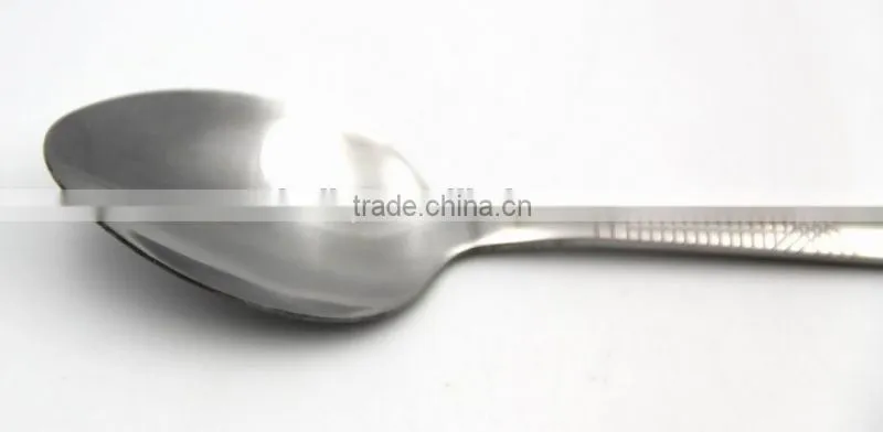China innovative stainless steel soup spoon & cutlery