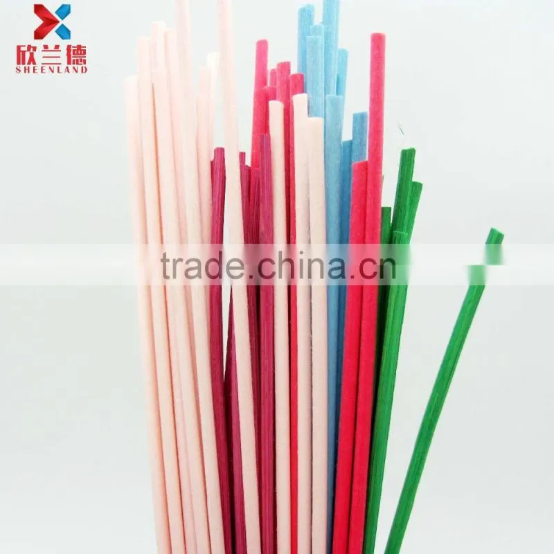 different color fragrance reed diffuser sticks for aroma diffuser