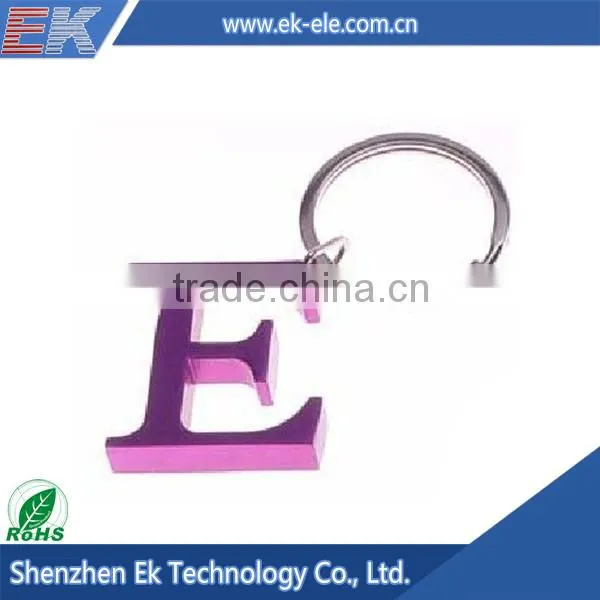 High quality customized metal keychain with charms