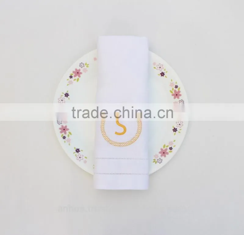 Monogrammed napkin, lastest design table napkin