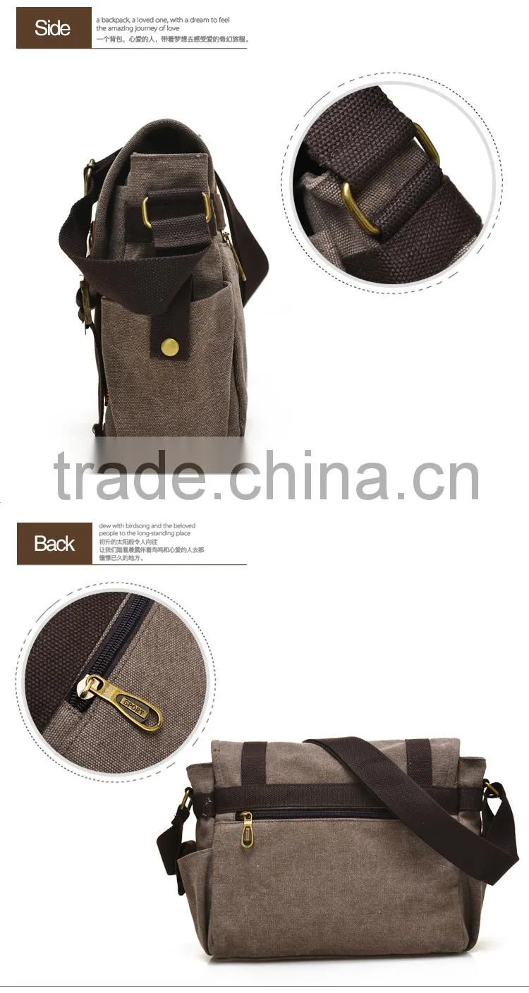 durable canvas messenger bag shoulder bag single shoulder bags