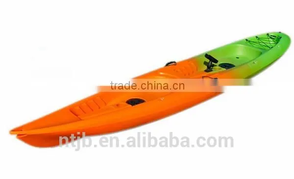 hot sale double plastic canoeing for fishing