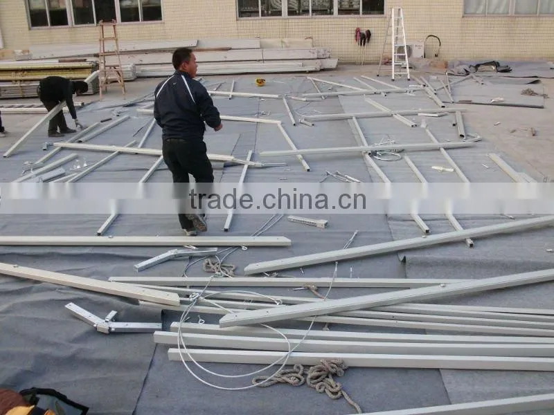 760g/sqm Roof Green Color Used Military Tent 6X18M