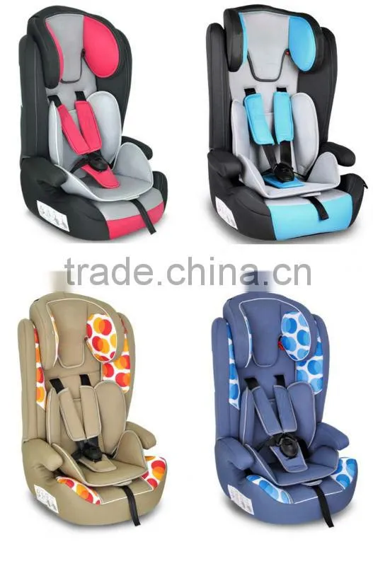 Luxury Design Safety Baby Car Seat for children 9 to 36 kgs with ECE R44/04 Certificate