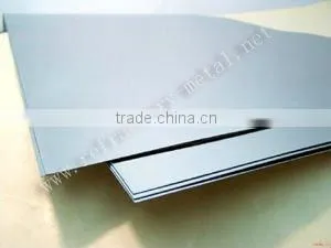 Pure tungsten plate