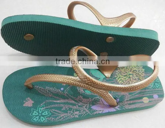 Fashion ladies PE,EVA slippers sandal