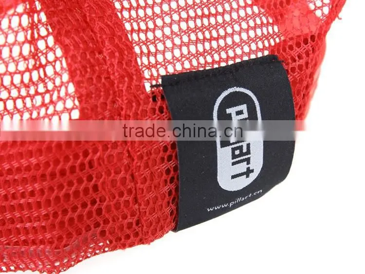 red 5 panel custom foam image printing trucker hats