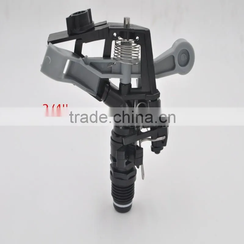 Plastic Full-Circle Impulse Plasating Farming Irrigation Water Garden Sprinkler
