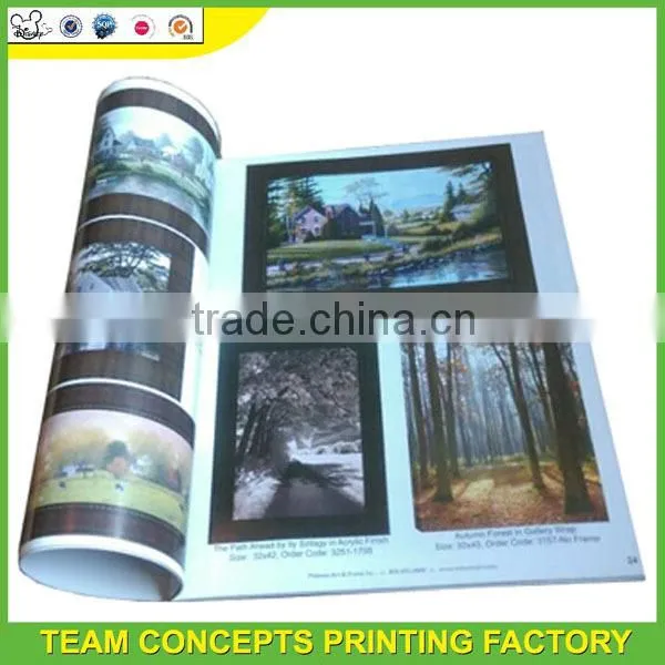 coated paper brochure printing service