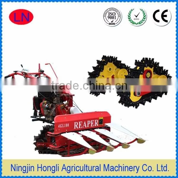 metal / rubber crawler tracks carriage for tiller cultivator
