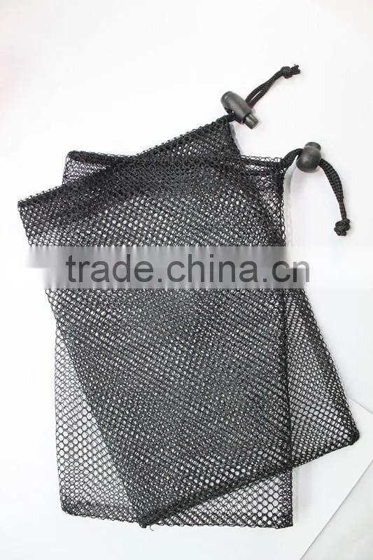 Hot sale promotional small drawstring mesh bag