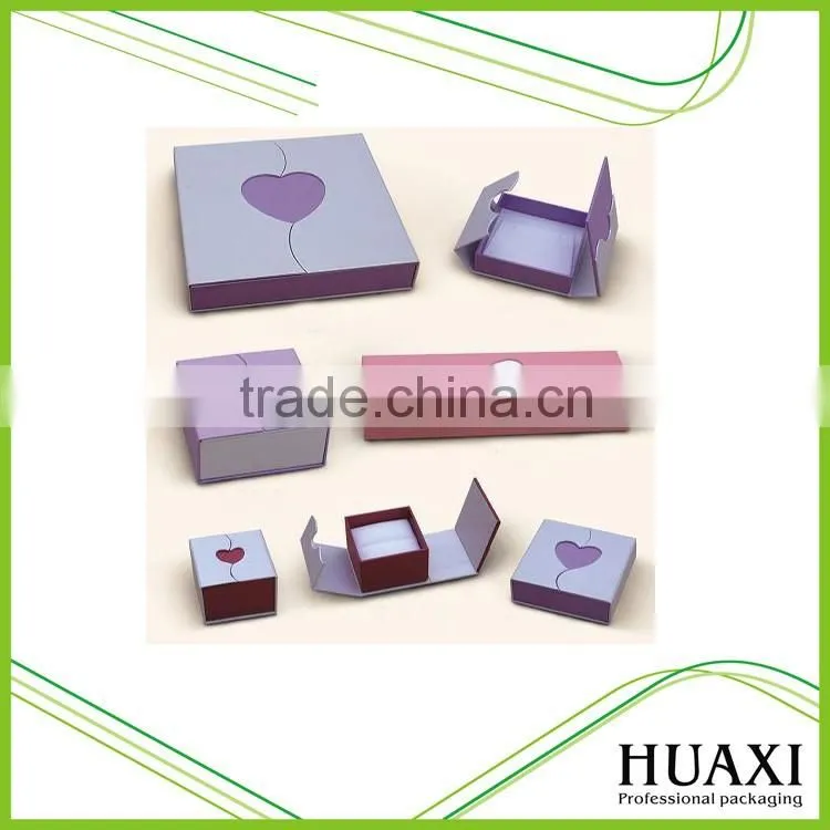 Custom packaging luxury cardboard wedding jewelry paper gift boxes