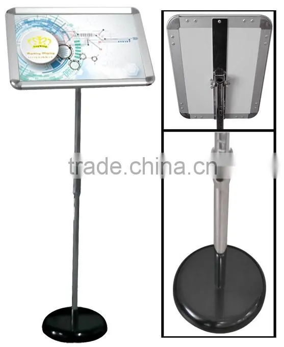 A0,A1,A2,A3, A4 size silver picture photo frame for display