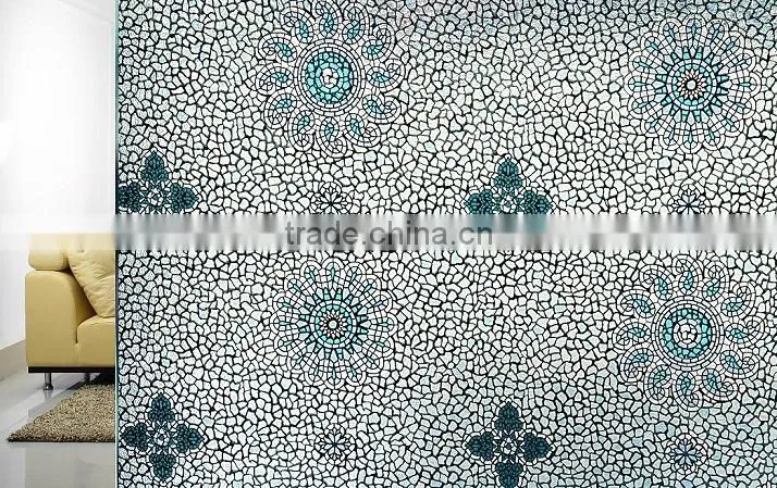 2D PVC decorative Foil Printing Static Decorative Stretch Film PVC decorative Foil Self adhesive window film