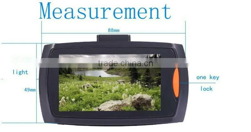 Novatek 96650 FHD 1080p Car DVR Car Camera Black box G30 2.7'' screen 170 degree