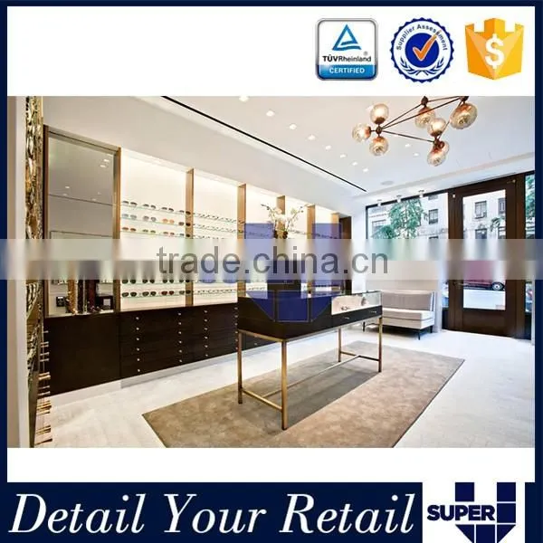 2016 new design trade assurance optical shop decoration
