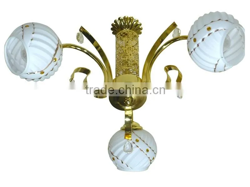 2014 decorative European style glass chandelier with crystal