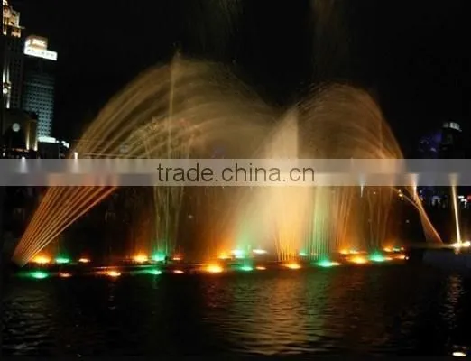 36W DMX RGBW led spring light led underwater light lamp