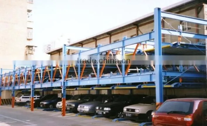 PSH3 underground 3 levels elevator parking system