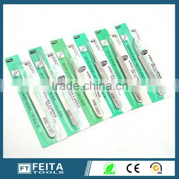 Cleaning tool ESD white Plastic tweezers /ESD Antistatic tweezers