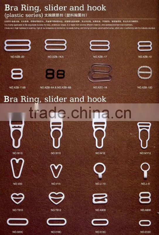 Nylon coated garter clip for underwear