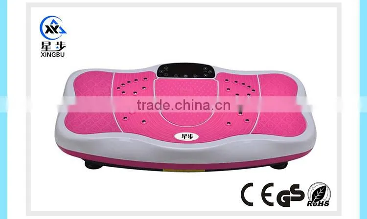 Whole body vibration machine crazy fit massage with music function and Magnetic therapy massage