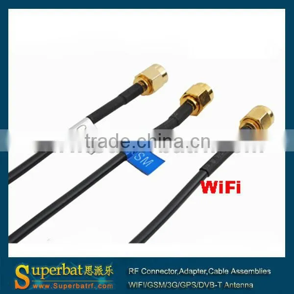 Multi-band Combine antenna GPS+WiFi+GSM antenna SMA Series